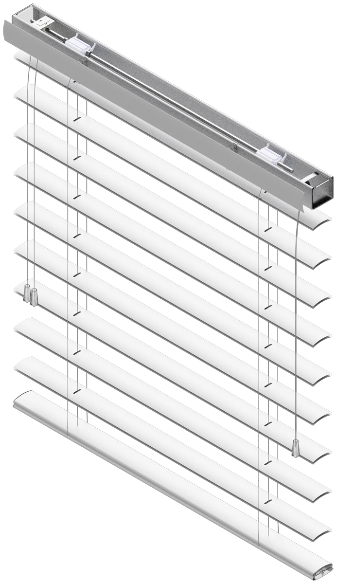 Aluminum Venetian Blind 50mm MegaView